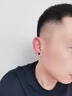 BJYL耳釘男高級感男士耳環(huán)個(gè)性黑色養耳洞網(wǎng)紅耳飾2025新款潮男痞帥氣 四季套裝 曬單實(shí)拍圖