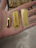 領(lǐng)豐金（LING FENG GOLD）足金9999黃金投資金條周年慶投資理財金條刻字定制節日送人禮物 30g 曬單實(shí)拍圖