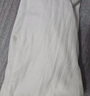LILY2025夏新款萊賽爾亞麻垂感老錢(qián)風(fēng)寬松百搭通勤休閑褲闊腿褲女 601白色 S 曬單實(shí)拍圖