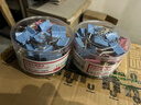 得力（deli）【超級(jí)爆款】48只25mm彩色長尾夾票夾 4#中號(hào)金屬燕尾夾票據(jù)文件夾辦公 48只/筒 8554ES 曬單實(shí)拍圖