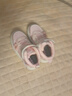 巴布豆童鞋女童舒適高幫休閑鞋冬季加絨保暖兒童板鞋106555085淺粉色28 曬單實(shí)拍圖