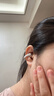 韶音（SHOKZ）OpenDots ONE動(dòng)鈦圈開放式藍(lán)牙耳機(jī)耳夾式無線耳機(jī)藍(lán)牙跑步運(yùn)動(dòng)耳機(jī)E310 星際白 曬單實(shí)拍圖