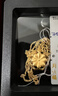 周六福足金黃金項鏈女牡丹花吊墜AC062228約5.32g42+2cm生日禮物計價(jià) 曬單實(shí)拍圖