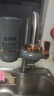 美的（Midea）凈水器水龍頭過(guò)濾器家用自來(lái)水濾水器直飲前置過(guò)濾器廚房衛生間通用除水垢除余氯雙出水可清洗濾芯 一機三芯【兩年免換濾芯】 曬單實(shí)拍圖