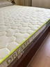 紅蜻蜓（RED DRAGONFLY）乳膠床墊1.5米x2.0米記憶棉軟墊家用臥室榻榻米墊子海綿租房專(zhuān)用 印花雙拼-白綠【厚約6cm】 雙人床-150x200cm【不易塌陷】 曬單實(shí)拍圖