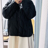 冰潔BINJORA 25秋冬新款95鴨絨羽絨服女保暖圓領(lǐng)服廓形外套J5300EB33T 曬單實(shí)拍圖