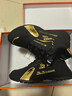 保菲羅亞品牌運動(dòng)鞋男鞋2025秋冬季新款休閑鞋子男士老爹鞋隱形內增高鞋男 黑金色6666M【皮面】增高8cm 42 曬單實(shí)拍圖