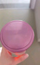 希諾雙層玻璃杯子高顏值水杯教師節禮物女老師實(shí)用XN-9506桃紅 300mL 曬單實(shí)拍圖
