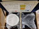金鑲玉茶杯 功夫茶具品茗杯對杯羊脂玉白陶瓷送禮禮盒高檔 煙汀唱晚 曬單實(shí)拍圖