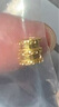 中國黃金（CHINA GOLD）足金小蠻腰吊墜女款黃金項鏈轉運珠掛墜教師節生日禮物送女友老婆 【今/次日達】小蠻腰吊墜+S925鏈 約0.8g 曬單實(shí)拍圖
