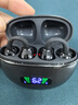 QY【2025新款頂配】藍牙耳機耳夾式骨傳導概念掛耳式無(wú)線(xiàn)開(kāi)放式不入耳運動(dòng)跑步隱形降噪AI適用華為 黑丨脈沖定向傳音丨高頻振子 曬單實(shí)拍圖
