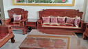 檀永林 檀永林紅木家具非洲花梨（學(xué)名:刺猬紫檀）沙發(fā)實(shí)木沙發(fā)中式客廳 銀行卡限額專(zhuān)I拍聯(lián)系客服后拍下 曬單實(shí)拍圖