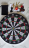 健力王JLWANG健力王針飛鏢盤(pán)室內套裝家用飛鏢針靶盤(pán)硬鏢娛樂(lè )靶子針式投射飛標 飛鏢盤(pán)+[9支24克金鳳翔飛鏢] 曬單實(shí)拍圖