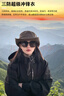 啄木鳥(niǎo)沖鋒衣男女戶(hù)外三合一外套春秋冬可拆卸內膽防風(fēng)防水加厚夾克男士 黑色(春秋款) XL (建議120-140斤) 曬單實(shí)拍圖