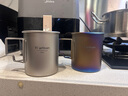 Ti artisan鈦工匠戶(hù)外鈦杯純鈦水杯露營(yíng)便攜式咖啡杯子 折疊鈦杯450ML 曬單實(shí)拍圖