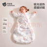 貝肽斯嬰兒睡袋暖姜恒溫兒童一體睡袋嬰幼兒防踢被睡衣冬季加厚 甜夢(mèng)S 曬單實(shí)拍圖