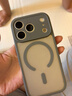 京東京造【膚感磁吸】iPhone17 Pro磁吸手機殼蘋(píng)果17Pro 保護套透明磁吸防摔MagSafe充電新款灰色 曬單實(shí)拍圖