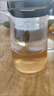 邦田（Bonston）飄逸杯一鍵過(guò)濾磁吸泡茶壺胡桃木高檔玻璃內膽耐熱泡茶杯整套茶具 胡桃木 800ml 曬單實(shí)拍圖