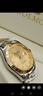 勞力士王子瑞士原裝手表男士日志全自動(dòng)機械表防水鑲鉆商務(wù)氣質(zhì)男表十大腕表 間金黑面-升級版+送皮帶 40mm 曬單實(shí)拍圖