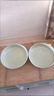 御卡爵2025新款盤(pán)子家用高級感菜盤(pán)陶瓷深盤(pán)高顏值奶油風(fēng)餐盤(pán)碟子 4只裝奶黃8英寸盤(pán) 曬單實(shí)拍圖