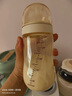 bebebus鉆光奶瓶3-6個(gè)月300ml新生兒寶寶ppsu偏心仿母乳防脹氣防嗆奶瓶 曬單實(shí)拍圖