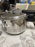 蘇泊爾（SUPOR）304不銹鋼5.2L壓力鍋22cm【3-5人適用】快煮防爆高壓鍋電磁爐通用 曬單實(shí)拍圖