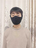 句可騎車(chē)防風(fēng)面罩冬季護耳耳包套口罩保暖男女戶(hù)外防寒電動(dòng)車(chē)跑步滑雪 二合一護耳口罩【黑色】 【升級雙重保暖款】 曬單實(shí)拍圖