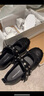 CHARLES&KEITH25秋季新品圓頭平底鉚釘芭蕾瑪麗珍鞋生日禮物CK1-70381146 Black黑色 37 （235） 曬單實(shí)拍圖