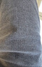 無(wú)印良品（MUJI）女式 彈力 燈芯絨 輕便直筒褲 褲子女款25年秋季女裝BE1Y5A5A 深灰色 S (155/62A) 曬單實(shí)拍圖