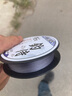 潤華年4編8編9編12編大100米力馬魚(yú)線(xiàn)主線(xiàn)子線(xiàn)釣魚(yú)線(xiàn)pe線(xiàn)拉力路亞線(xiàn) 4編淺灰色 100米 0.4號 曬單實(shí)拍圖