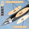 晨光（M&G）文具小霸王按動(dòng)中性筆學(xué)生0.5黑筆簽字筆 加強型668全針管考試專(zhuān)用水筆高顏值 黑色12支 AGPK4901A 曬單實(shí)拍圖