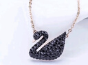 施華洛世奇（SWAROVSKI）【經(jīng)典爆款】SWAN 大號黑天鵝項鏈女送女友生日禮物女 曬單實(shí)拍圖