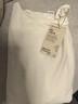 無(wú)印良品（MUJI） 女式 輕薄 圓領(lǐng)長(cháng)袖T恤 女士女款 25年秋季女裝打底 FCD37A5A 米白色 S （155/80A） 曬單實(shí)拍圖