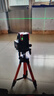 亞固水平儀支架升降三腳架貼地儀可三角架伸縮桿1.2米鋼合金支撐架 曬單實(shí)拍圖
