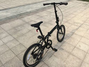 福特折疊自行車(chē)Q200成人超輕便攜可放后備箱快速折疊輕便攜通勤學(xué)生車(chē) 櫻花粉 20英寸 曬單實(shí)拍圖