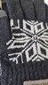 羅蒙羊毛手套男冬季加絨加厚騎行可觸屏保暖毛線(xiàn)學(xué)生針織棉手套 曬單實(shí)拍圖