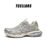 Tcellars老爹鞋男鞋2025夏季新款網(wǎng)面透氣厚底舒適運動(dòng)百搭潮流休閑鞋子男 超常發(fā)灰 41 曬單實(shí)拍圖