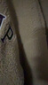 蓋璞男女裝2025秋季新款logo刺繡寬松仿羊羔絨拉鏈連帽衛衣786507 曬單實(shí)拍圖