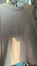 MUJI女式 天竺編織 無(wú)袖T恤 上衣打底衫女款內搭背心 坎肩 25年夏季 淺粉紅色 M (160/84A) 曬單實(shí)拍圖