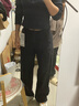 lululemon丨Hold Tight 女士緊身剪裁長袖 T 恤 透氣 LW3HG0S 雜色黑 M /8 曬單實拍圖