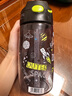 Tritan兒童塑料水杯直飲杯子耐摔耐高溫塑料男女運動(dòng)水壺小學(xué)生 宇宙太空【吸管杯】 450ml 曬單實(shí)拍圖