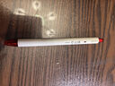 斑馬牌（ZEBRA）虹彩按動(dòng)中性筆 0.5mm頭啫喱筆水筆彩色斑馬紅筆學(xué)生繪畫(huà)標注考試簽字筆C-JJ6 紅色3支裝 曬單實(shí)拍圖