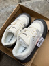 環(huán)球厚底棉鞋女小白鞋2025冬季女鞋新款加絨鞋子休閑爆款加厚保暖板鞋 曬單實(shí)拍圖