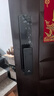 德施曼（DESMAN）可視貓眼大屏全自動(dòng)智能門(mén)鎖 GPT指紋識別電子密碼鎖 小嘀 Q2M 曬單實(shí)拍圖