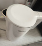 美的（Midea）電熱水壺家用燒水壺小容量 價(jià)保11.11 0涂層 食品級304不銹鋼 雙層防燙 全鋼無(wú)縫  1.5L容量 1566 曬單實(shí)拍圖