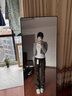燦圖美式高街迷彩微喇牛仔褲男秋季痞帥hiphop工裝褲潮流設計直筒褲子 迷彩色 XL 曬單實(shí)拍圖