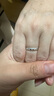 DR對戒情侶鉑金戒指 結(jié)婚訂婚鉆石戒指 愛之所向紀(jì)念日節(jié)日禮物男女 單女戒*少量現(xiàn)貨 曬單實拍圖