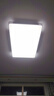 惠普精工客廳吸頂燈led現代簡(jiǎn)約餐廳中山燈具110*70cm遙控三色 曬單實(shí)拍圖