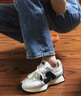 NEW BALANCE NB327官方夏季休閑鞋男鞋女鞋情侶舒適增高鞋百搭潮流運動(dòng)鞋 米灰色/白色 MS327FE 43 (腳長(cháng)27.5cm) 曬單實(shí)拍圖