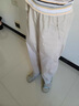 優(yōu)衣庫女裝休閑廓形長(cháng)褲/系腰帶彎刀鐮刀褲子481028 481028/02淺灰色 M 曬單實(shí)拍圖